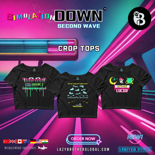 A Wave of Innovation: Simulation Down Second Wave Crop Tops!