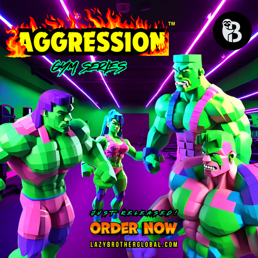 Lazy Brother's Brand New Collection: Aggression Gym Series!