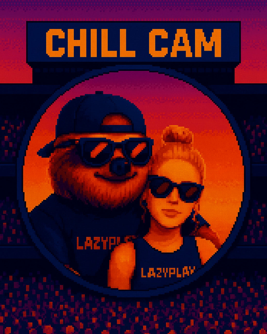 not the kiss cam. no panic.